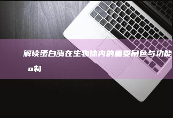 解读蛋白酶在生物体内的重要角色与功能机制